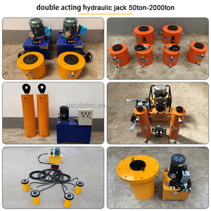 200 Ton <strong>Electric</strong> Double Acting <strong>Hydraulic</strong> Cylinder <strong>Jack</strong> for Sale - Product Image 4