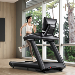 YUNPAO Factory Wholesale Commercial Gym Fitness Heart Rate Testthreadmill <b>Running</b> <b>Machine</b> Sport 158 Hot Sell Gym Fitness Equipme - Product Image 1