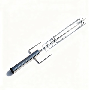 2025 nueva llegada Bbq Spit Rotisserie con Motor de <span class=keywords><strong>acero</strong></span> <span class=keywords><strong>inoxidable</strong></span> Parrilla de <span class=keywords><strong>asador</strong></span> eléctrica portátil uso al aire libre - Product Image 1