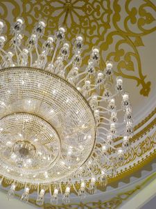 Lámpara <span class=keywords><strong>de</strong></span> Araña Estilo <span class=keywords><strong>Mezquita</strong></span> <span class=keywords><strong>de</strong></span> Cristal ECOJAS para <span class=keywords><strong>Casa</strong></span> <span class=keywords><strong>de</strong></span> Descanso, Centro Comercial, Hotel, Iluminación para Grandes Proyectos - Product Image 5