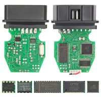 Herramienta de escáner de diagnóstico de coche VAG CAN PRO versión 5.5.1 OBD CD grande con perro USD