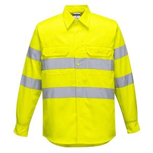 PORTWEST - E044YERXL Chemise jaune haute visibilité-EAN 5036108282661 HI-VIS WORKWEAR - Product Image 1