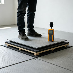 Sous-couche insonorisante XPE pour plancher flottant, réduction du bruit d'impact, isolation des vibrations, <span class=keywords><strong>tapis</strong></span> <span class=keywords><strong>en</strong></span> <span class=keywords><strong>mousse</strong></span> écologique, <span class=keywords><strong>tapis</strong></span> acoustique - Product Image 5
