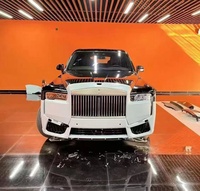 Kit de remplacement et de mise à niveau pour Rolls-Royce Cullinan, nouveau style, barre de sécurité, diffuseur de phares, diffuseur de feux arrière, spoiler, pare-chocs, NOIR