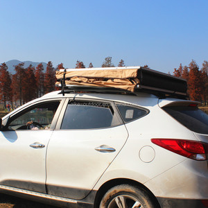 Tente de toit en toile imperméable pour 5 personnes, conçue par une usine professionnelle, pour le camping, quatre saisons, double couche, pour voitures et fourgonnettes - Product Image 6