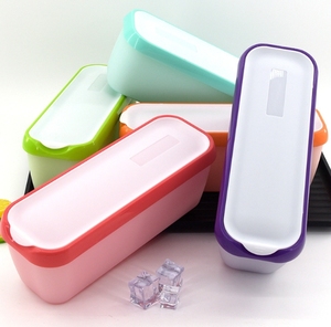 Kem <span class=keywords><strong>container</strong></span> tái sử dụng tự chế kem bồn với Stackable Tủ đông lưu trữ <span class=keywords><strong>container</strong></span> cho sữa chua - Product Image 3