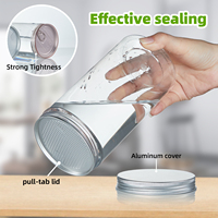 Pot alimentaire jetable en plastique PET transparent pour jus, smoothies et desserts
