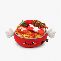 Fabrication de jouets pour chiens en peluche, série BBQ, OEM ODM, jouets à couiner pour chiens, jouets pour chiens à faire cachette.