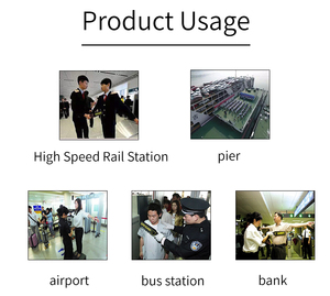 Şarj Edilebilir Taşınabilir El Tipi <span class=keywords><strong>Metal</strong></span> Dedektörü, Güvenlik Görevlisi Devriyesi için Yüksek Hassasiyetli Vücut Tarayıcı - Product Image 6