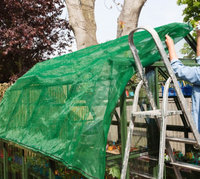 Filet d'ombrage anti-UV 100 % neuf en PEHD pour serre, jardin et cour – Voiles d'ombrage agricoles