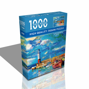 Hot Sale Print Personalized Custom Paper 1000 Pieces <b>Puzzles</b> for <b>World</b> Famous Paintings - Product Image 1