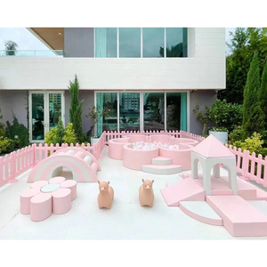 Set de Juego Suave de 3 Piezas, Parque Infantil Móvil para Niños, de PVC y Espuma, para Fiestas, Set de Juego Interior - Product Image 6