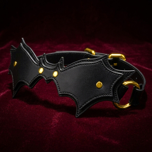 Antifaz de Cuero Estilo Murciélago BDSM, Antifaz Ajustable para Juegos de Rol, Juguete Sexual para Adultos, Cosplay Fetichista - Product Image 2