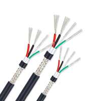 Câble torsadé flexible blindé, fil à 4, 6, 8, 10, 12, 14, 16, 20, 26 conducteurs, câble de signal 485, fil de contrôle des données