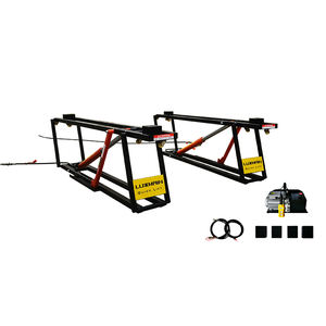 Elevador de tijera hidráulica móvil L520HL 2500kg, rampa de reparación de automóviles portátil móvil de alta elevación para garaje doméstico y taller - Product Image 2