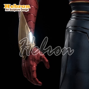 Escultura <span class=keywords><strong>de</strong></span> Alta Gama del Personaje <span class=keywords><strong>de</strong></span> Marvel Iron Spider, Estatuas <span class=keywords><strong>de</strong></span> Spider-Man <span class=keywords><strong>de</strong></span> Fibra <span class=keywords><strong>de</strong></span> Vidrio Personalizadas a Tamaño Real en Venta - Product Image 5