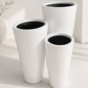 Pots à fleurs en fibre de verre à faible MOQ, nouveau modèle, pots de jardin pour intérieur, fournisseur Vietnamien - Product Image 5