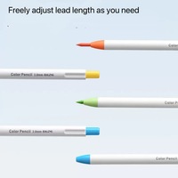 Ensemble de crayons de couleur effaçables rechargeables avec emballage personnalisé