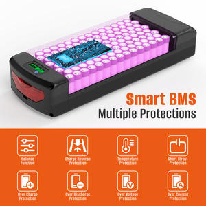 Allemagne Stock <span class=keywords><strong>36v</strong></span> <span class=keywords><strong>36ah</strong></span> Ebike Battery Case Noir Arrière Rack Battery Rechargeable Ebike Battery - Product Image 3