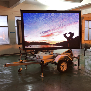 Biển quảng cáo dẫn giao thông biến tin nhắn dấu hiệu bảng với Trailer - Product Image 5