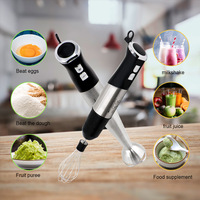 Mixeur plongeant électrique tout-en-un 1500W, 6 en 1, multifonctionnel, pour la cuisine et la maison