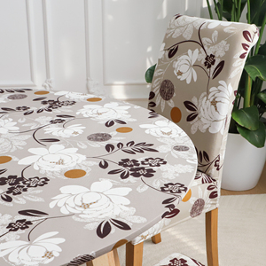 Stampa impermeabile tovaglia con bordo elastico, tovaglia lavabile <span class=keywords><strong>per</strong></span> cucina sala <span class=keywords><strong>da</strong></span> pranzo decorazione <span class=keywords><strong>per</strong></span> Picnic all'aperto - Product Image 6