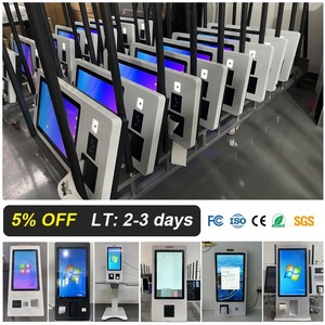 Quiosco de autoservicio de 21.5 pulgadas más vendido <span class=keywords><strong>para</strong></span> pedidos de <span class=keywords><strong>comida</strong></span> rápida con código QR, Android, <span class=keywords><strong>para</strong></span> lavanderías y estacionamientos, de pie. - Product Image 5