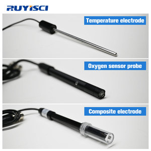 เครื่องวัดคุณภาพน้ำแบบพกพา RUYISCI P705 หน้าจอสัมผัส วัดค่า pH ค่าการนำไฟฟ้า TDS ความเค็ม อุณหภูมิ ออกซิเจนละลายในน้ำ - Product Image 5