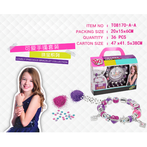 Vente en gros 2024 Bracelet à breloques pour enfants Jouet éducatif DIY Perles Pop <span class=keywords><strong>Arty</strong></span> Kit de fabrication de bijoux - Product Image 2