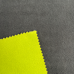 Tissu de velours de liaison <span class=keywords><strong>polaire</strong></span> personnalisable en usine pour veste avec certification EN - Product Image 3