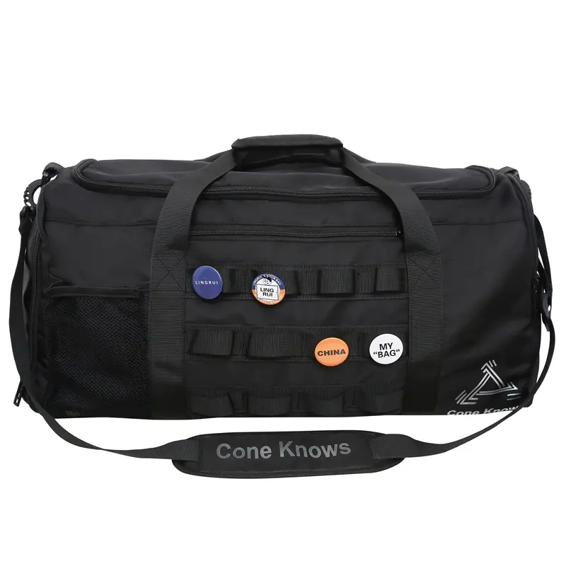 Fabricante Portátil Nylon Fitness Gym Sports Bag Duffle Barato Personalizado Maior Mens Waterproof Duffel Bag Para Unisex