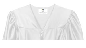 Uniforme escolar barato al por mayor blanco preescolar graduación gorra y vestido con 2024 borla graduación conjuntos jardín de infantes traje Unisex - Product Image 4