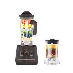 Blender multifonctionnel 2,5 L, broyeur à glace automatique, presse-agrumes, robot culinaire pour bébé, boîtier en plastique sans BPA, alimenté électriquement - Product Image 1