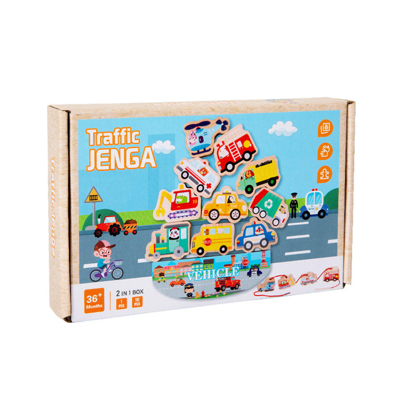 Style de transport-Tour empilable 2-en-1 avec corde