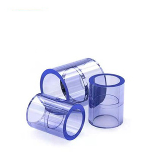 2021 Chất Lượng Cao Nhà Máy Trực Tiếp Bán Nóng Sản Xuất 3/4 Inch Rõ Ràng Nhựa PVC Ống Phù Hợp Cho Khuỷu Tay Coupler 90 Uốn Cong Ống - Product Image 6