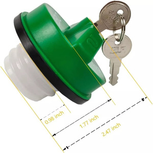 Bouchon de réservoir de carburant verrouillable pour Chevrolet Silverado Dodge 10591D 9MGC791 MGC791 31778D Diesel, couvercle en plastique à clé - Product Image 3