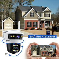 Kamera IP Jaringan Jortan 2026 HOT SELL Tirp Lens Dual Screen 9MP CCTV Linkage
