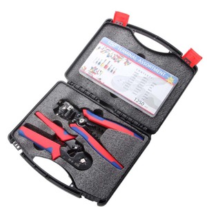 Wire Terminal Assortment 1250 Pcs Crimping <b>Pliers</b> <b>Set</b> With Case For Electrical Wiring Repair - Product Image 5