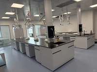 Plan de travail de laboratoire en résine phénolique résistante aux alcalis, revêtement époxy, poste de travail mural pour laboratoire, mobilier de biologie et de chimie