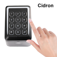 Lector de Control de Acceso RFID Ultra Delgado Cidron, Lector de Tarjetas Inteligentes NFC, Escáner QR con Indicador LED OSDP Wiegand