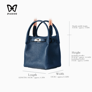 Sac à main pour femme en cuir véritable de luxe, fabriqué à la main, sac à bandoulière vendu en gros - Product Image 3