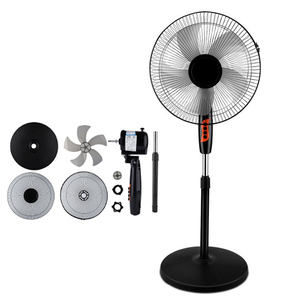Trong Kho Đồ Gia Dụng 55W Tốc Độ Cao Đứng Fan Điện Chiều Cao Có Thể Điều Chỉnh Bệ 16 Inch Đứng Fan - Product Image 2