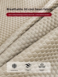 Tappetino Estivo per Studenti, Materassino in Tessuto Acrilico Morbido Lavorato a Maglia, per Dormitorio Universitario, Letto Singolo 90*190 - Product Image 3