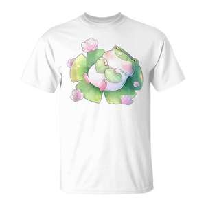 Camiseta sin mangas tipo bikini Sleeping Frog Lily Pad - Product Image 1