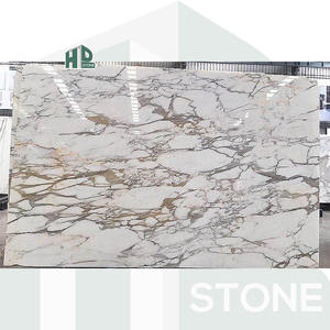 HDSTONE Italia oro <span class=keywords><strong>Calacatta</strong></span> Vagli Oro mármol con vetas de oro Natural Calcuta oro mármol Losa - Product Image 3