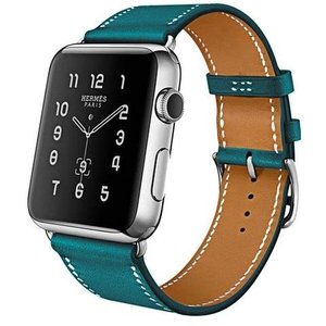 VENTE CHAUDE 38MM 42MM Mode Véritable Grain Barenia Pour <span class=keywords><strong>Apple</strong></span> <span class=keywords><strong>Cuir</strong></span> Montre iwatch Bande <span class=keywords><strong>Bracelet</strong></span> En <span class=keywords><strong>Cuir</strong></span> 5 4 3 2 1 - Product Image 2