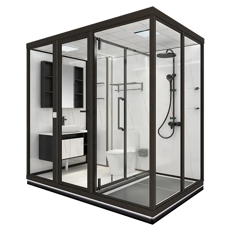 High Quality China Portable Integrated Prefab Shower Room Modular Prefab Bathroom Pod