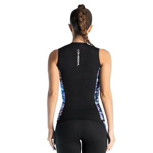 เสื้อเว็ทสูทนีโอพรีนพรีเมียม 3 มม. สำหรับผู้หญิง เสื้อกั๊กดำน้ำ ชุดว่ายน้ำ ดำน้ำตื้น ดำน้ำลึก เล่นเซิร์ฟ กีฬาทางน้ำ ออกแบบตามสั่ง - Product Image 3