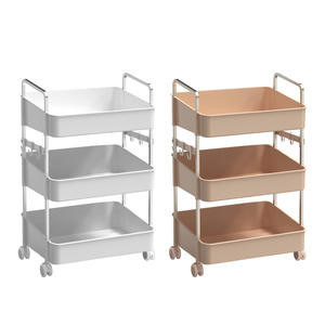 Sishubanghu Movable Tiered Corner <b>Storage</b> <b>Rack</b> for Kitchen for <b>Vegetables</b> Seasonings Spices Food Direct Factory Supply - Product Image 1