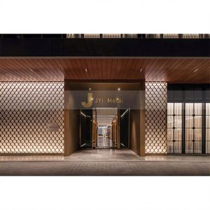 ANN3276 Premium Modern Stainless Steel <b>Partition</b> <b>Screens</b> Multi-Functional Creating Elegant Grand Hotel Lobby Spaces Engineering - Product Image 3